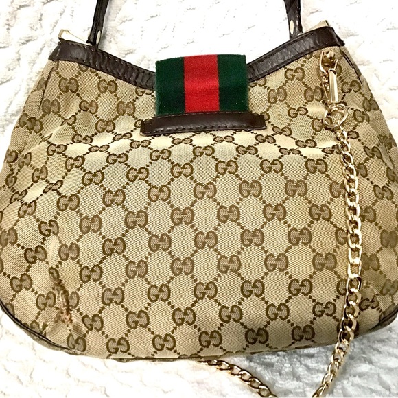 Gucci Sherry Line  GG Canvas Bag Small - Picture 11 of 16